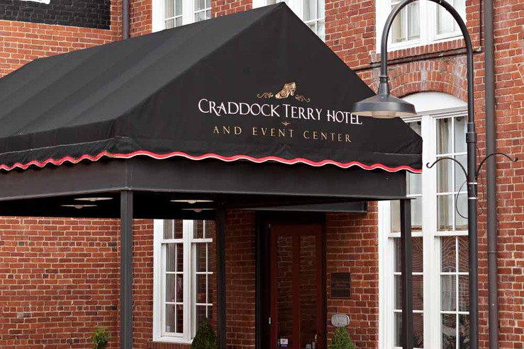 awning with steel frame